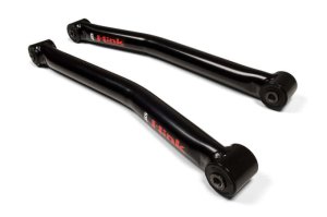 Jeep Gladiator JT Suspension Control Arm Kit - Front - JKS Manufacturing - Fixed J-Link - Gloss Black - `18-`21